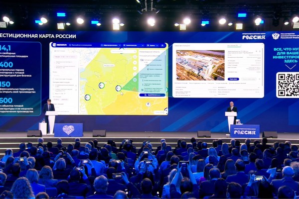 More than 14 thousand production sites: The Ministry of Economic Development of the Russian Federation has presented an investment map of Russia