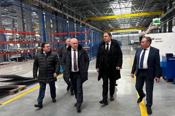 A representative of the Federal Ministry of Industry and Trade got acquainted with the enterprises of the Ufa Industrial Park